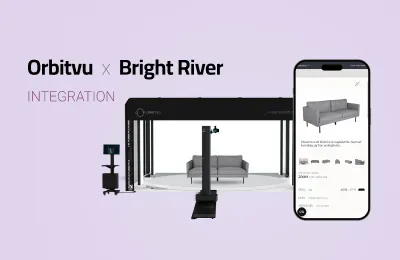 Collaborazione Orbitvu x Bright River per contenuti interattivi