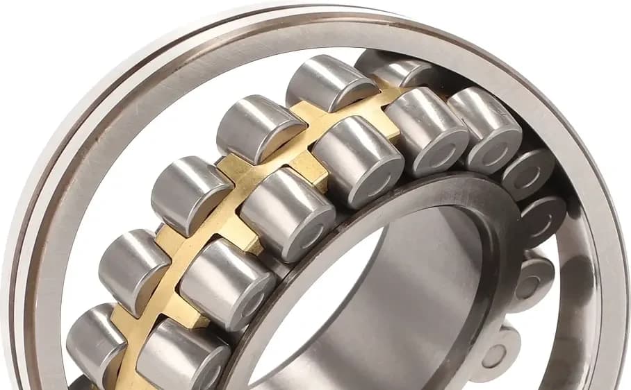 Esempio di dettaglio ingrandito di un cuscinetto per il controllo qualità