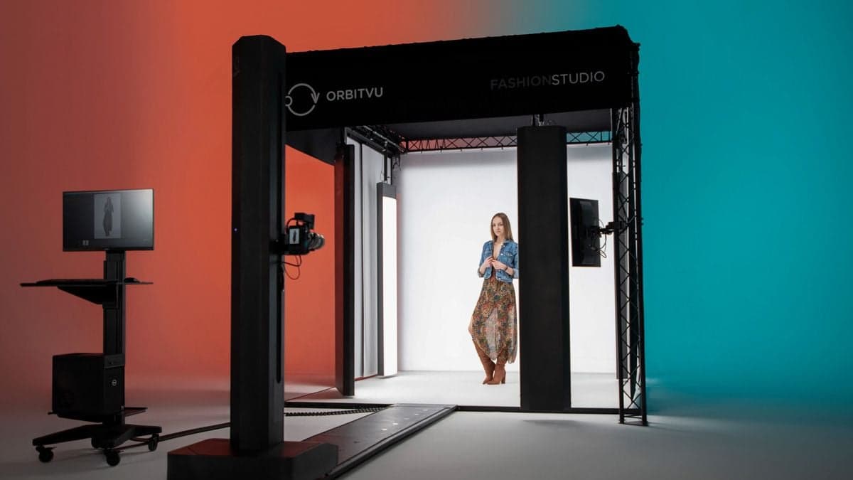 Cabina fotografica automatizzata Orbitvu Fashion Studio