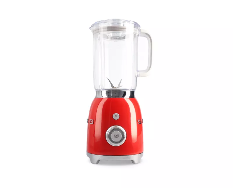 Fotografia di prodotto del mixer rosso
