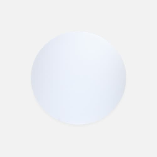 Disco acrilico senza segni