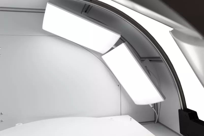 Luci LED potenti su Alphashot 360