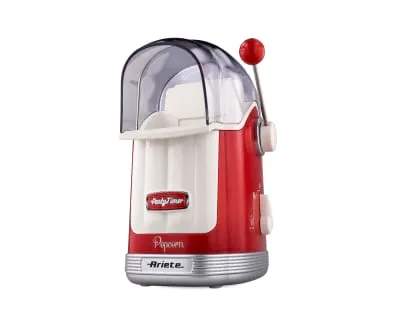 Packshot di una macchina per popcorn