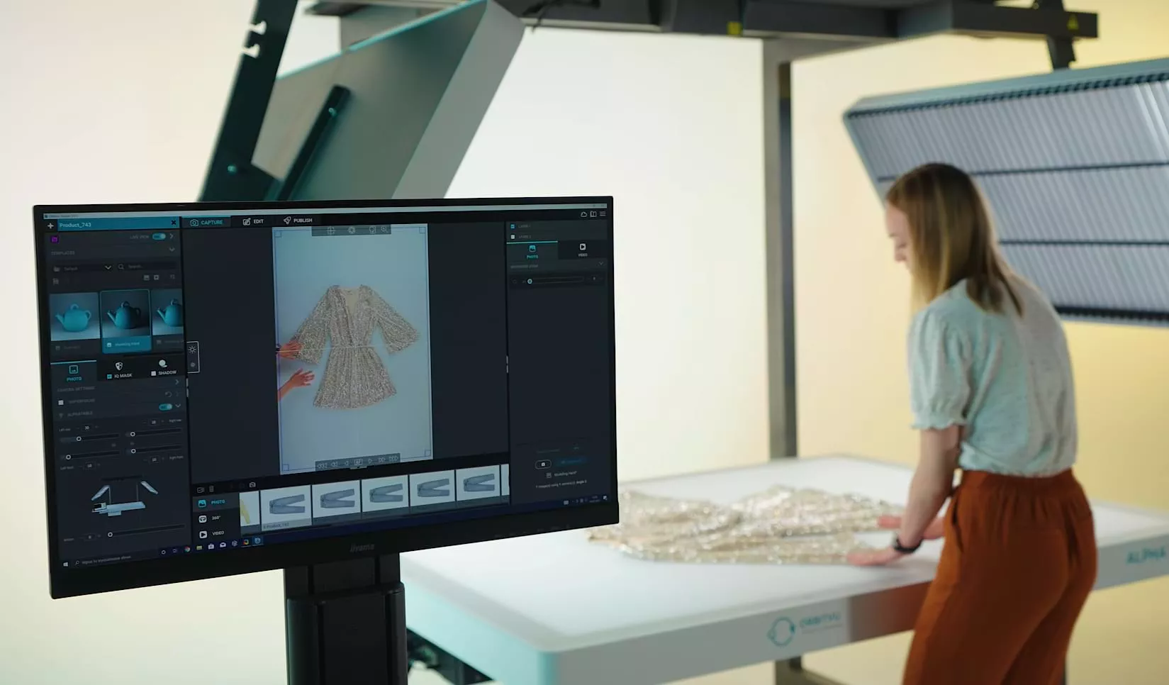 Video del workflow di Alphatable