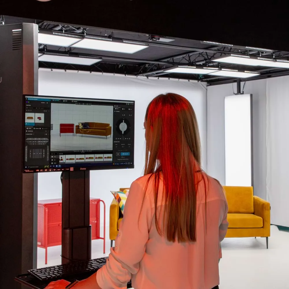 Illuminazione potente su Furniture Studio