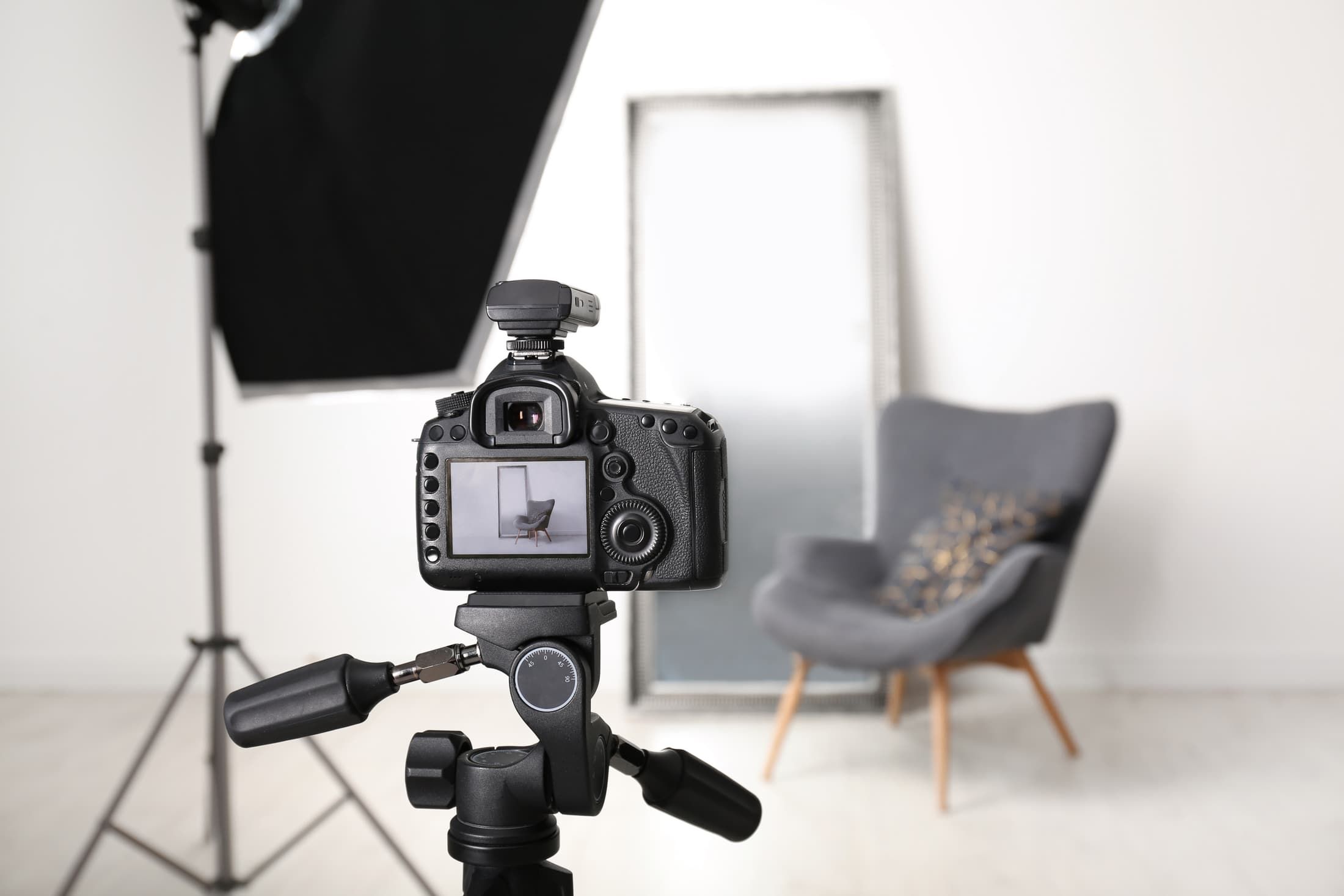 Treppiede per un posizionamento preciso della fotocamera