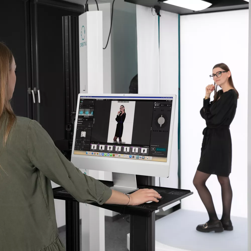 Le soluzioni Orbitvu sono studi di produzione contenuti all-in-one.