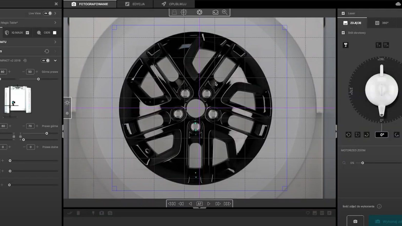 Software e hardware per la fotografia automotive