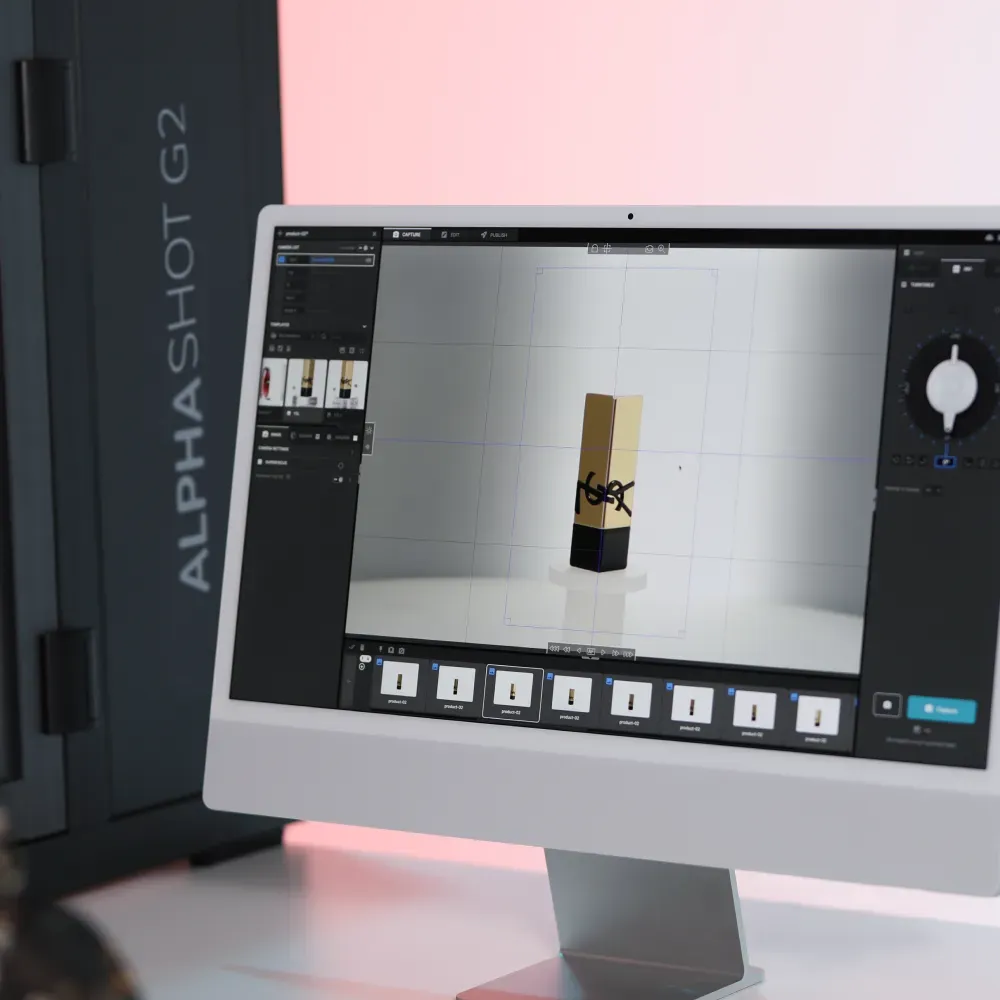 Impostazioni del template workflow cosmetici Orbitvu